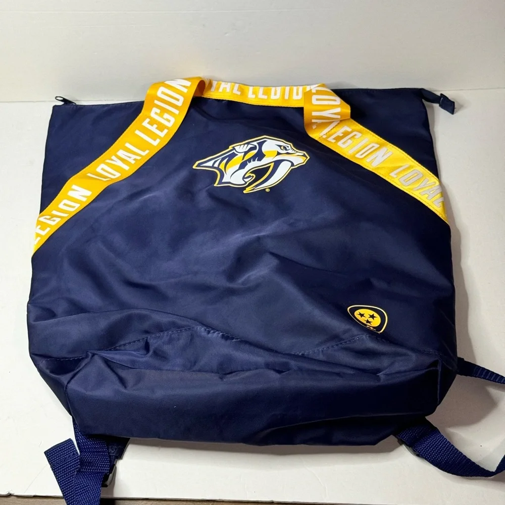 Nashville Predators Tote Backpack Loyal Legion Quality Smashville NHL